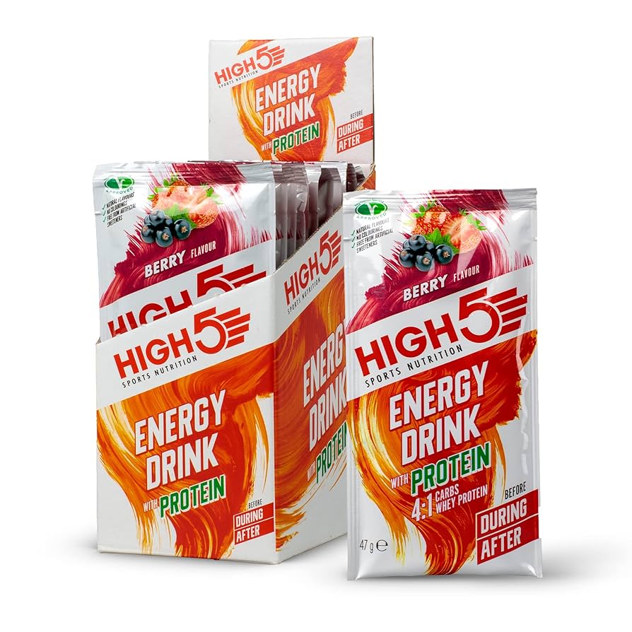 High5 Energy Drink With Protein 12X47g