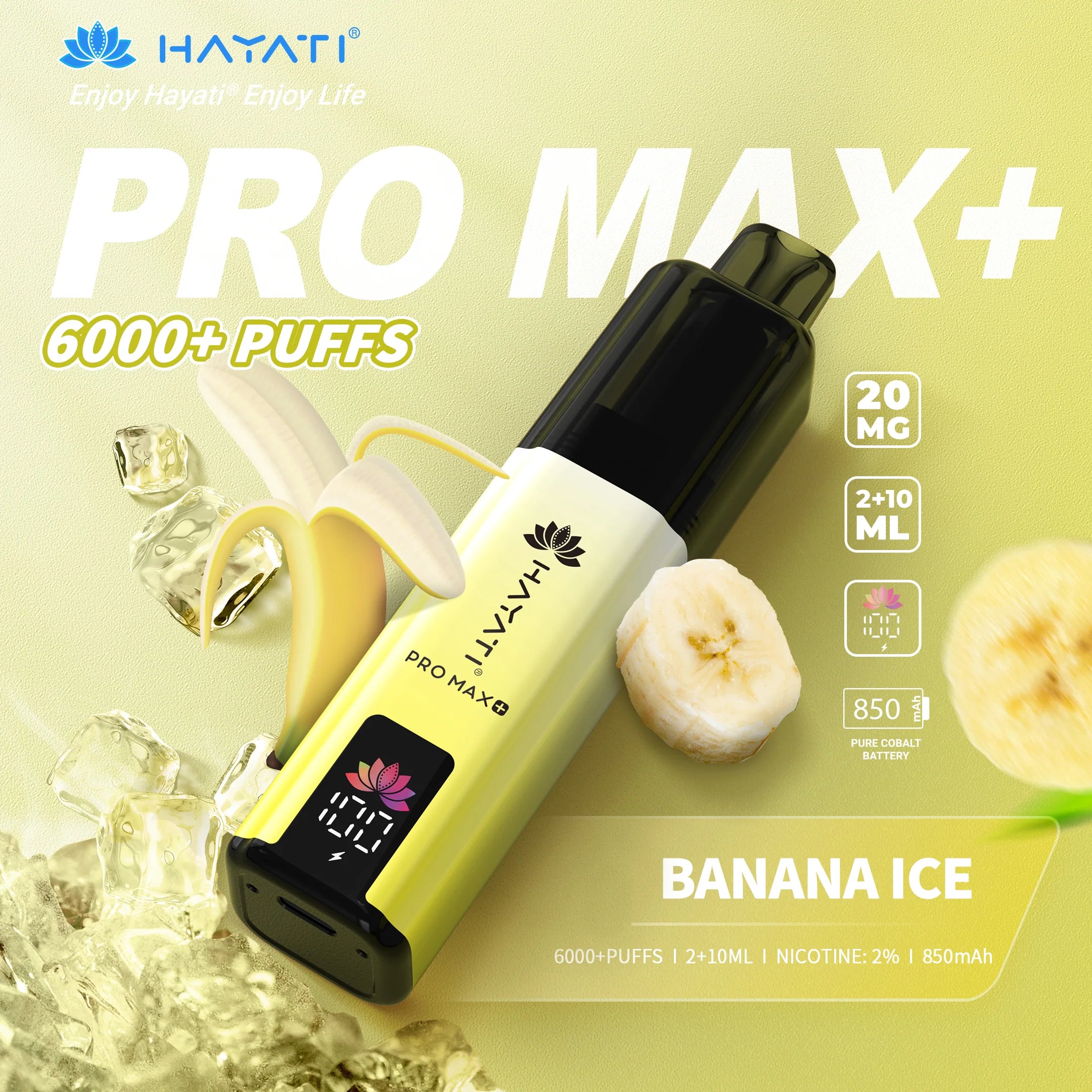 Hayati Pro Max+ 6000 Pfs - Disposable