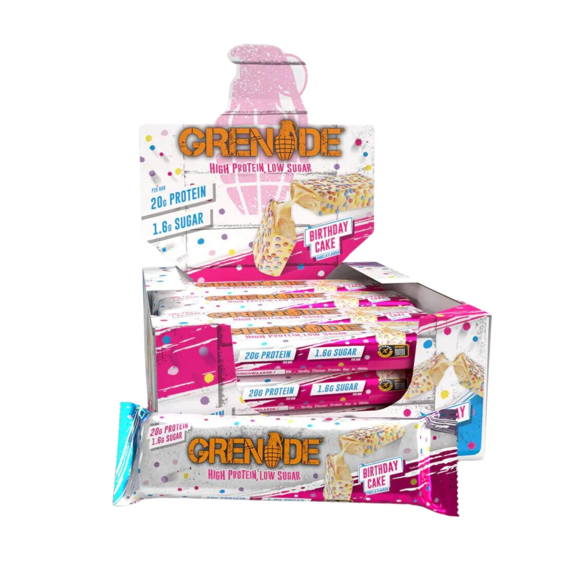 Grenade Protein Bars 12x60g