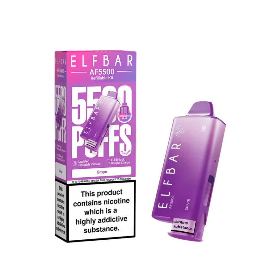 Elf Bar AF5000 Rechargable Vape - Disposable