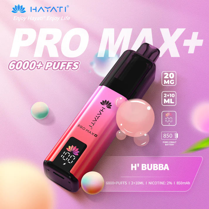 Hayati Pro Max+ 6000 Pfs - Disposable