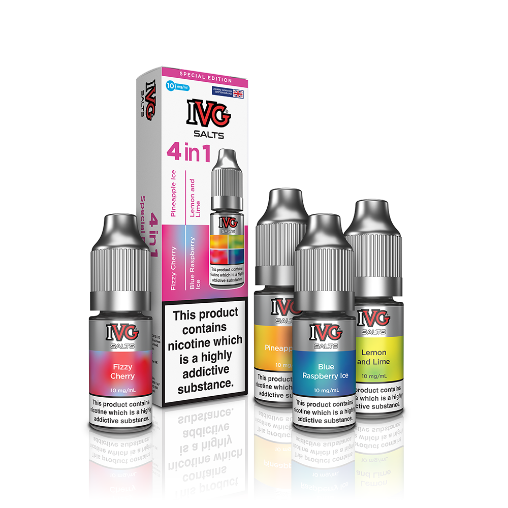 4 in 1 IVG Nic Salt 10Ml - E-Liquids