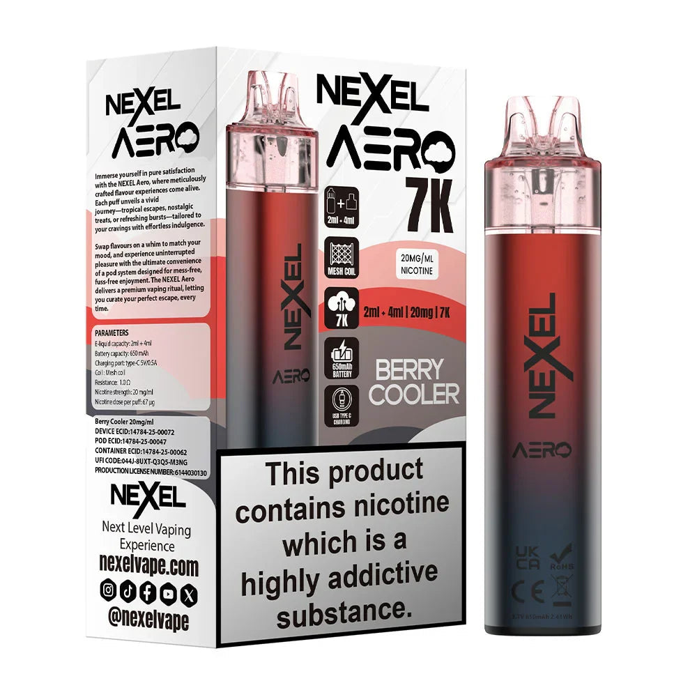 Nexel Aero 7000 Puffs - Disposable
