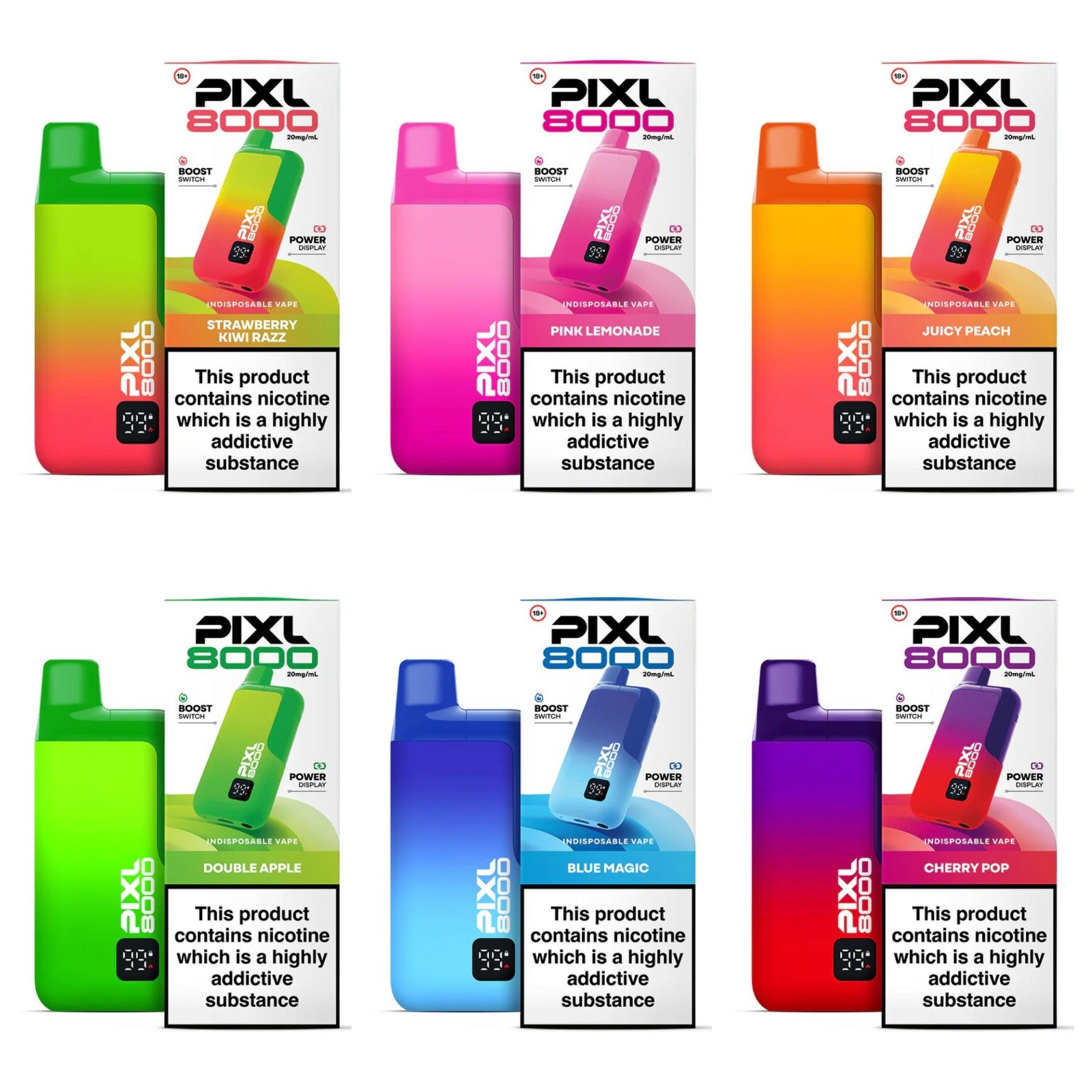 Pixl 8000 Prefilled - Disposable