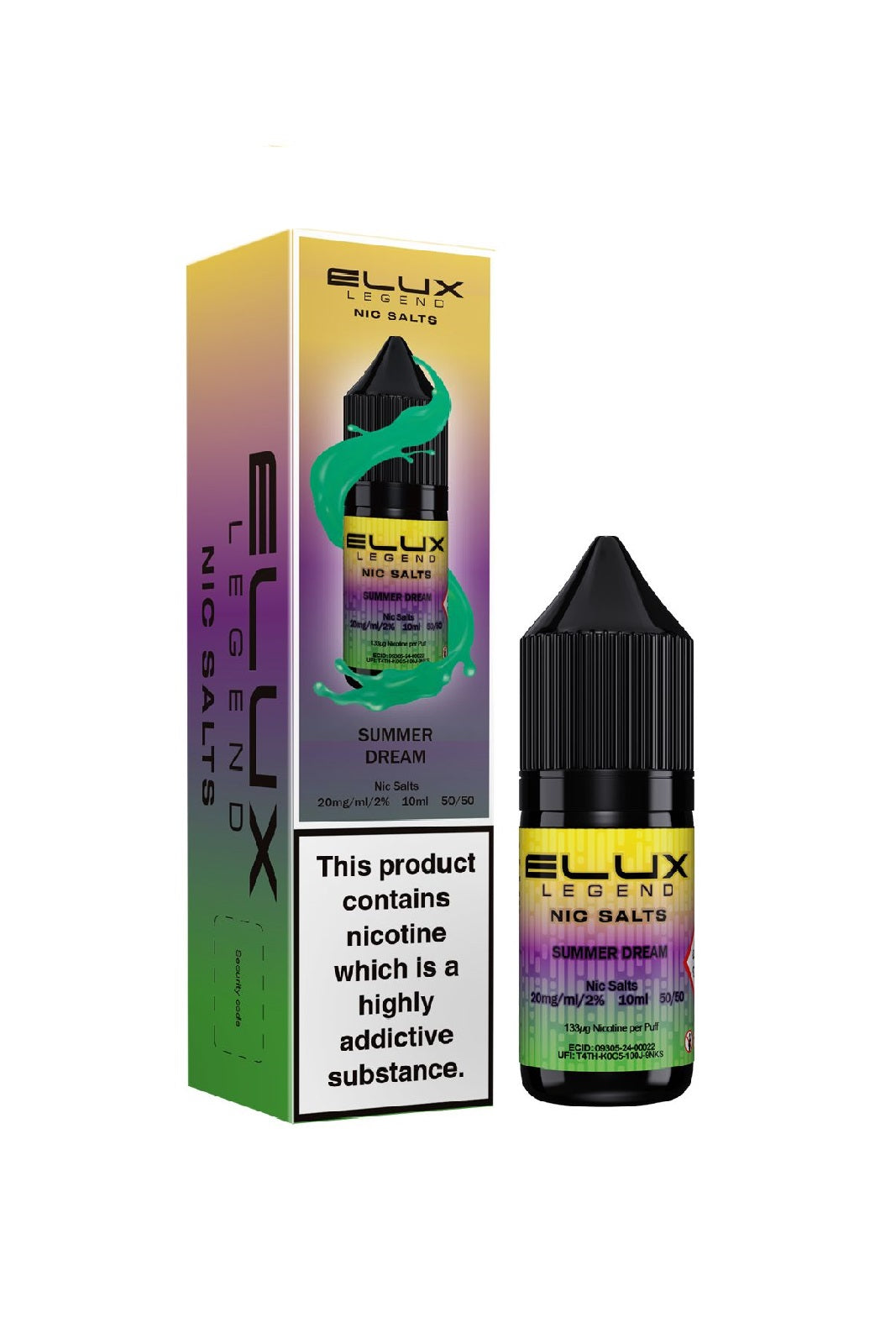 Elux Ledgend Nic Salts 10Ml - E-Liquid