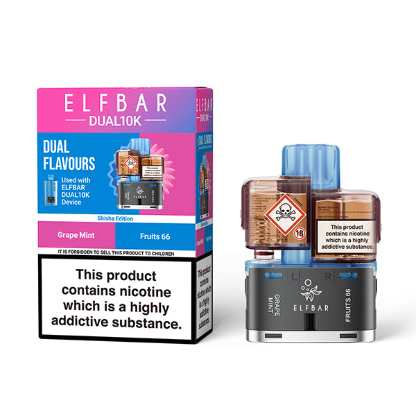 Elf BarDual 10K Rechargeable 2 in 1 - Disposable