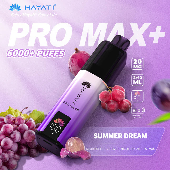 Hayati Pro Max+ 6000 Pfs - Disposable