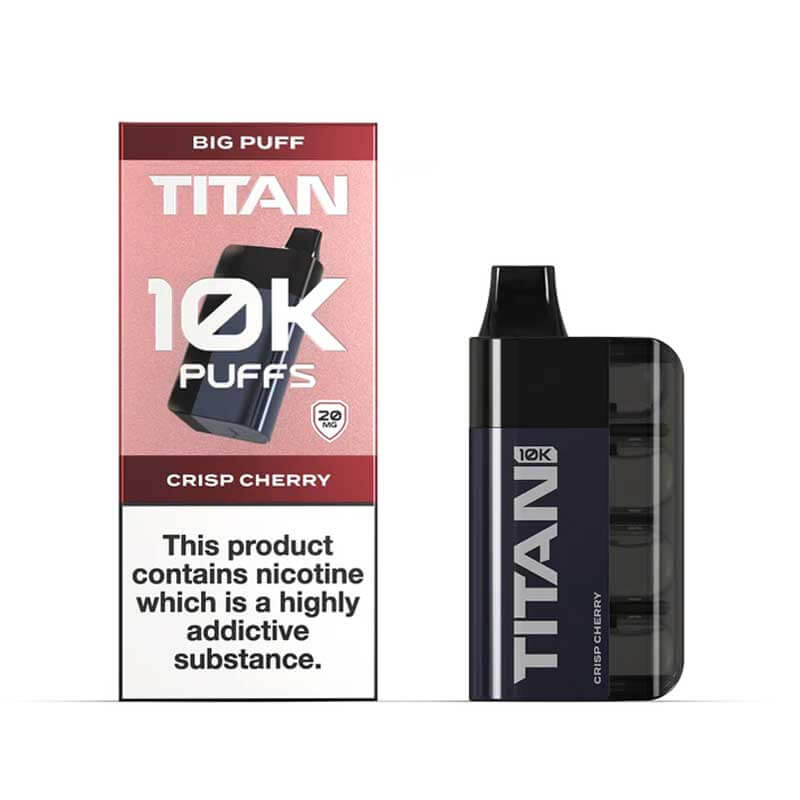 Titan 10k Rechargable Vape - Disposable