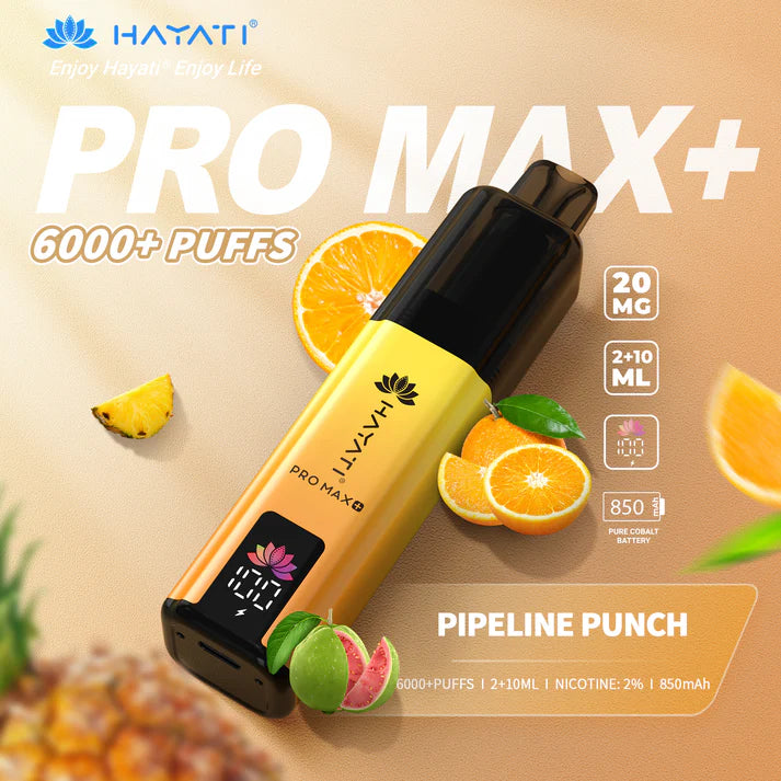 Hayati Pro Max+ 6000 Pfs - Disposable