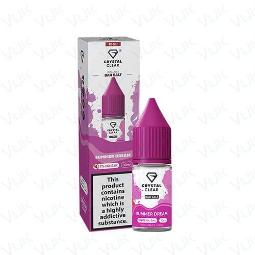 Crystal Clear Nic Salts 10Ml - E-Liquids