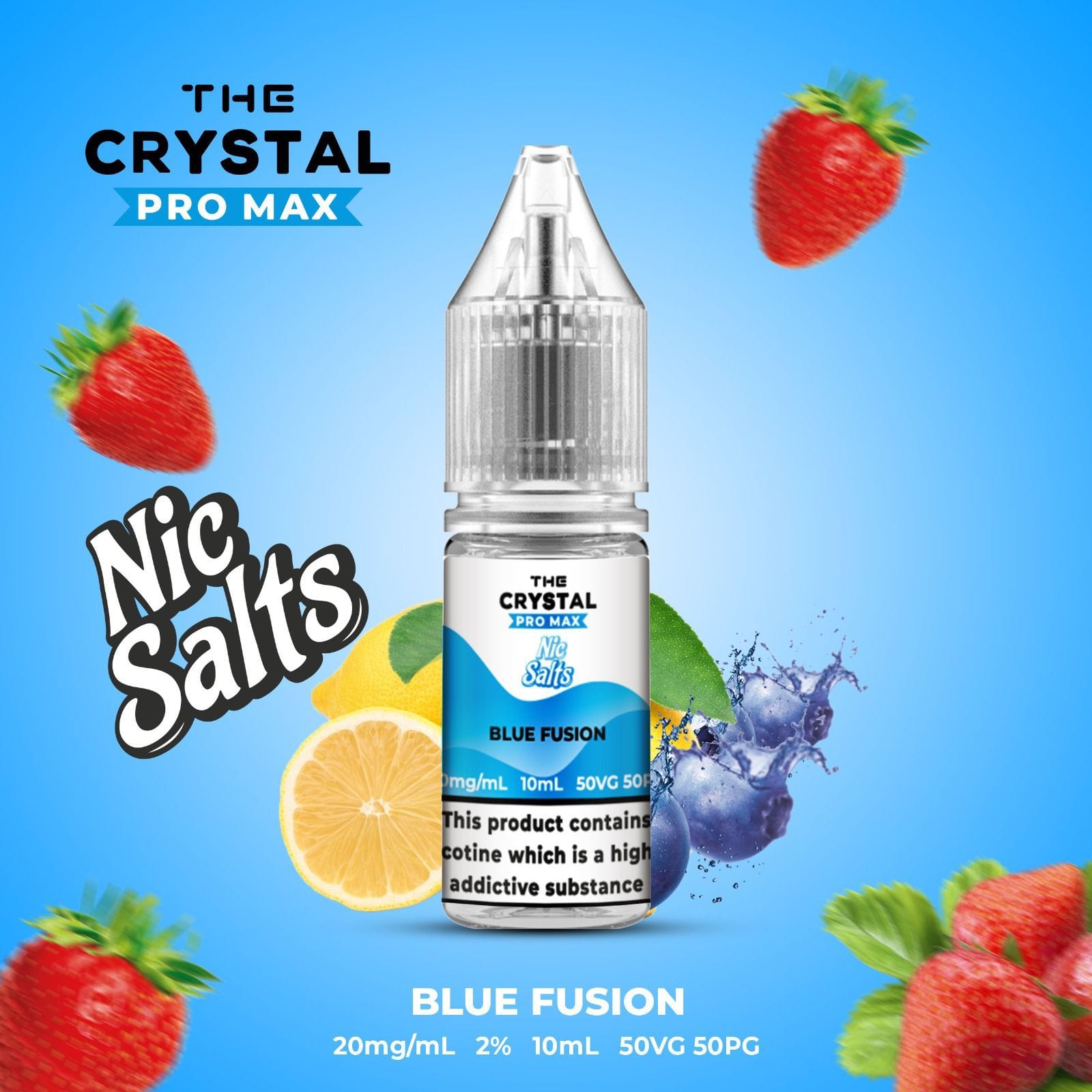 Hayati Crystal Pro Nic Salt 10Ml - E-Liquids