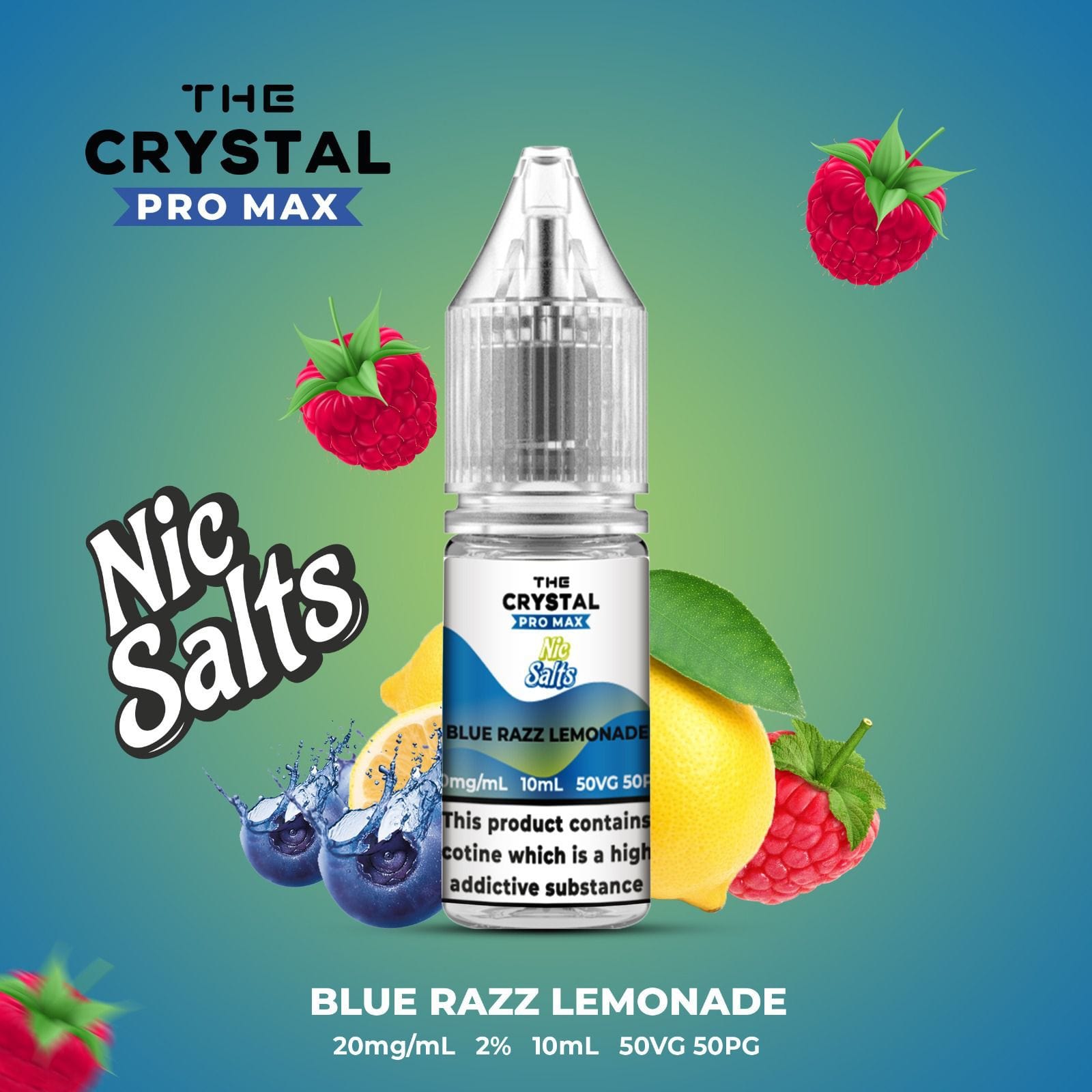 Hayati Crystal Pro Nic Salt 10Ml - E-Liquids