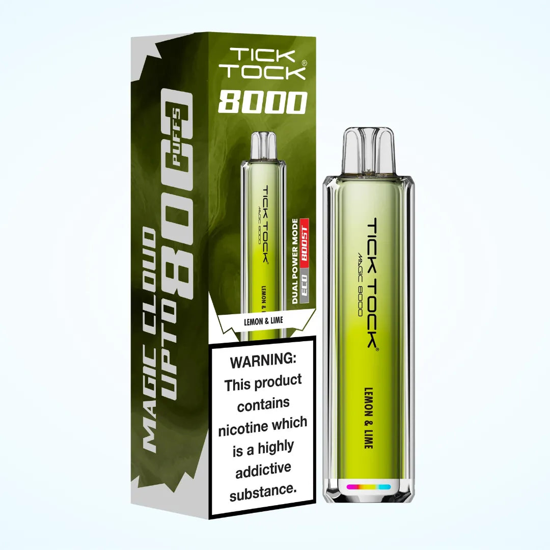 Tick Tock Magic 8000 - Disposable