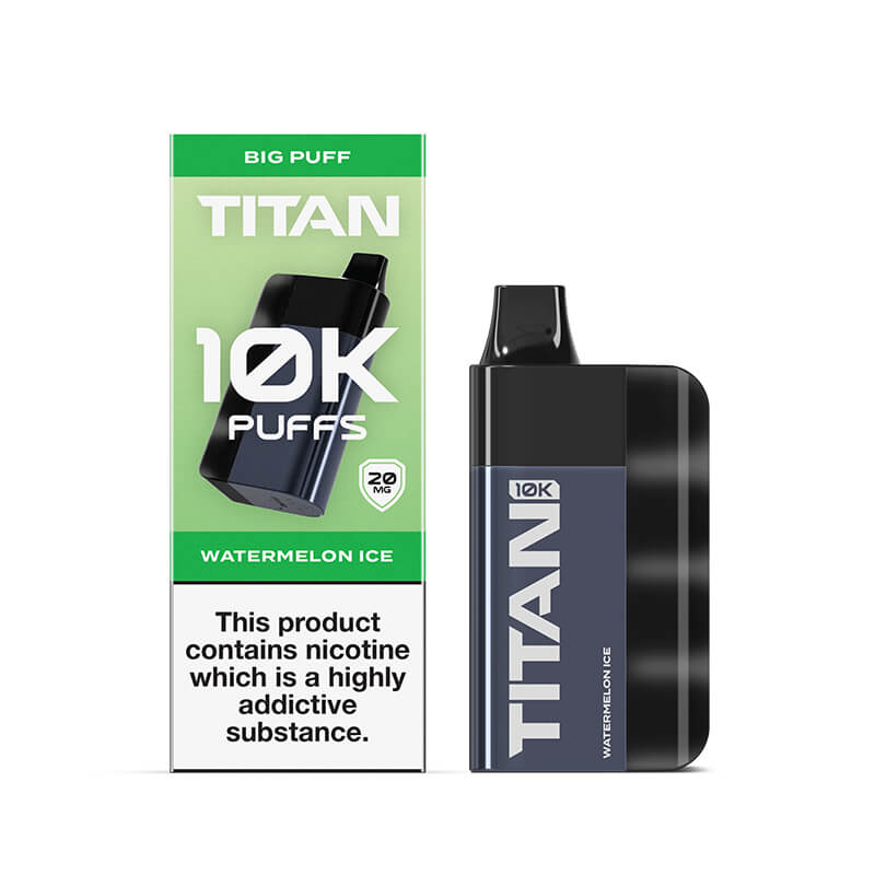 Titan 10k Rechargable Vape - Disposable