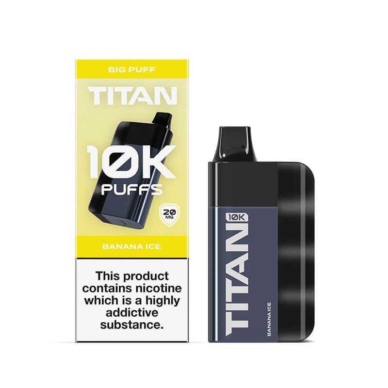 Titan 10k Rechargable Vape - Disposable