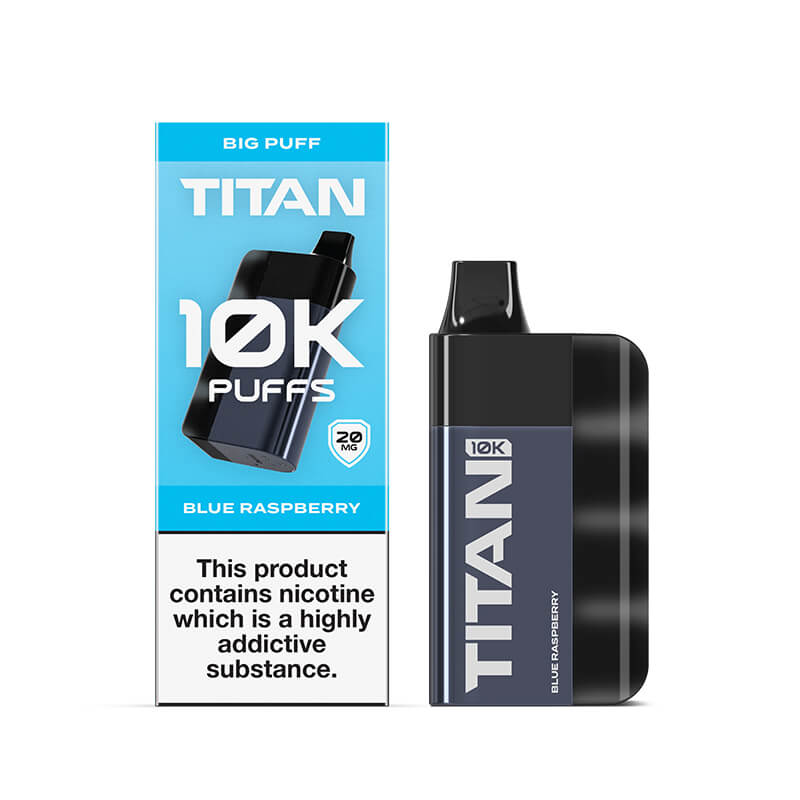 Titan 10k Rechargable Vape - Disposable