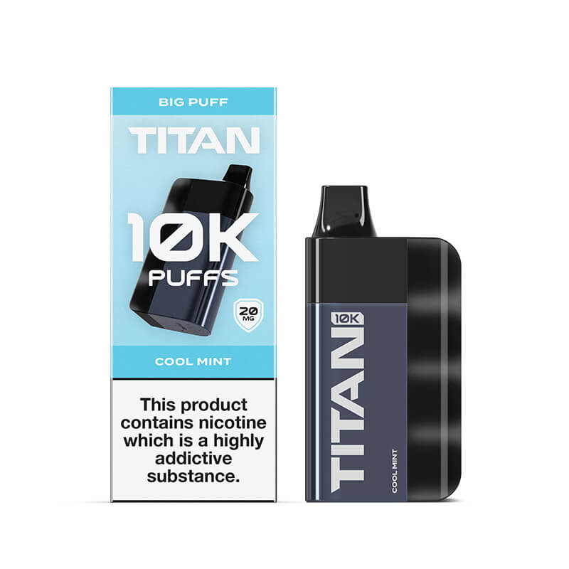 Titan 10k Rechargable Vape - Disposable
