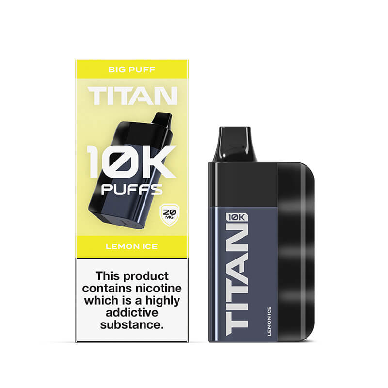 Titan 10k Rechargable Vape - Disposable