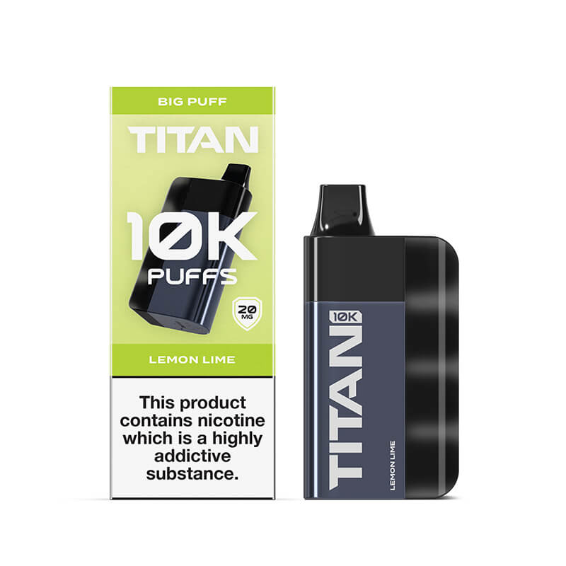 Titan 10k Rechargable Vape - Disposable